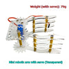SG90 MG90S 4 DOF Unassembly Acrylic Mechanical Arm Robot Manipulator Claw for Arduino Maker detail image 4