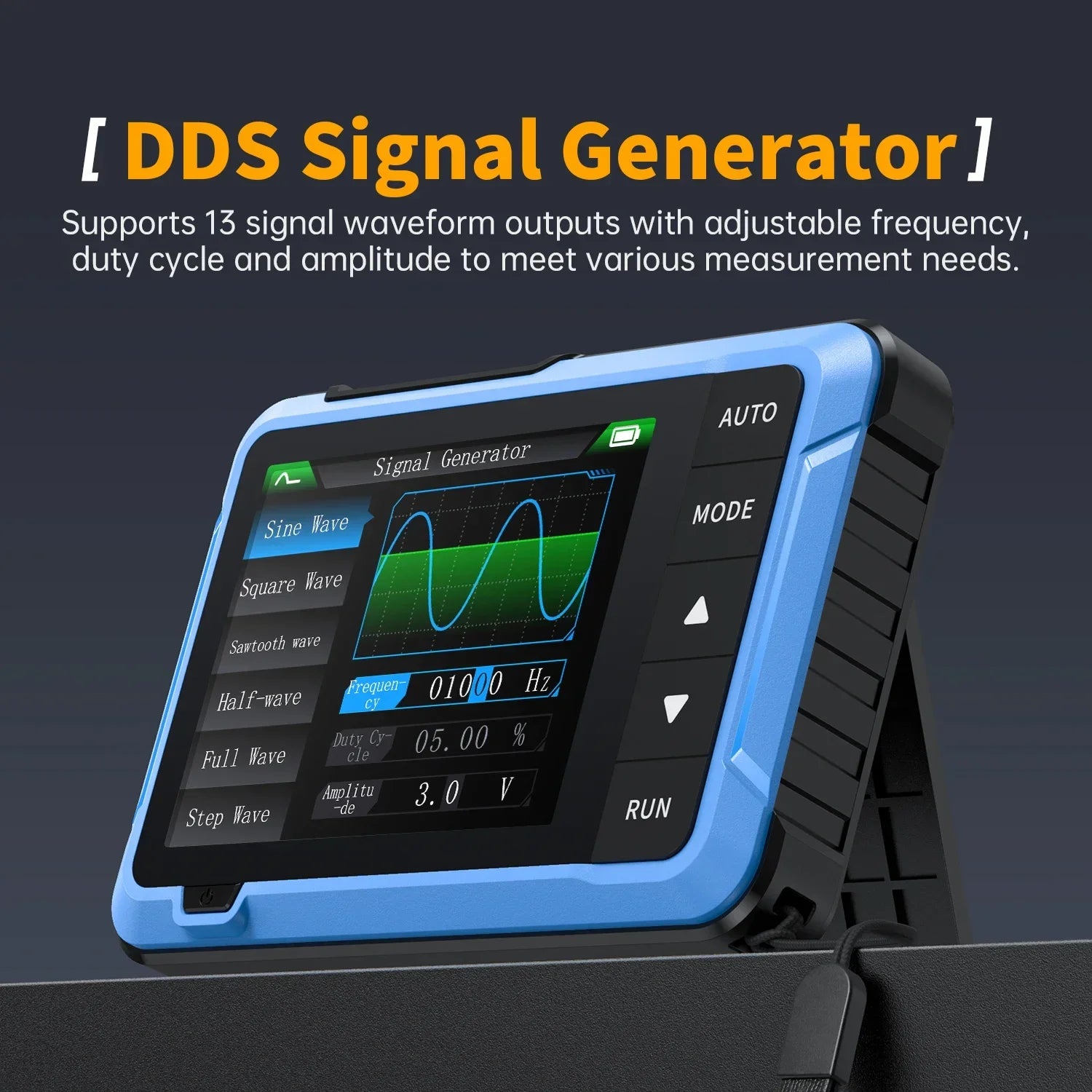 FNIRSI DSO510 New Mini Digital Oscilloscope 2in1 Signal Generator 48MS/s 10MHz  Sampling Rate Electronics Reparie Tools