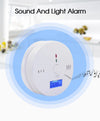 Co Ppm Detector Warning Siren Alarm Carbon Monoxide Detector Sound With Lcd Indicator Safe Sensor Home Security Protection