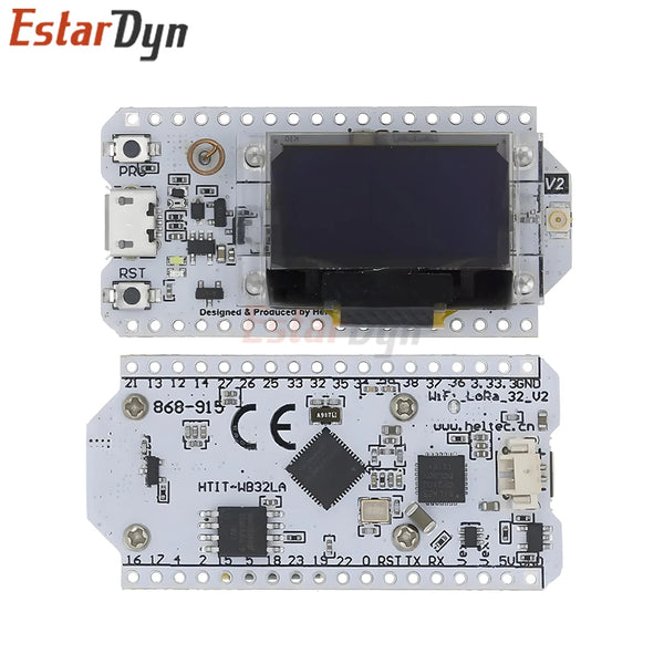 SX1276 SX1278 LoRa ESP32 Development Board, 0.96 Inch OLED Display 868MHz/915MHz/433MHz, WiFi Bluetooth Kit for Arduino IoT