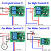 QIACHIP 433 MHz AC 110V 220V 2CH RF Remote Control Switch Controller + Universal RF Relay detail image 4