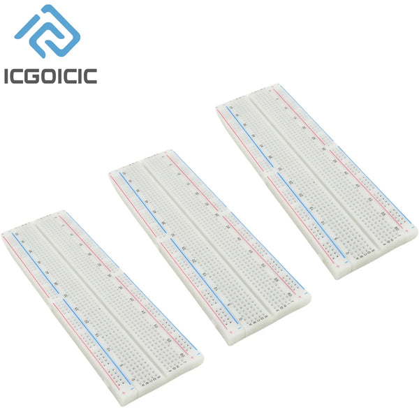 1-10PCS Breadboard 830 Point PCB Bread Board MB-102 Prototype PCB Solderless Breadboard Protoboard Circuit PCB DIY Kit