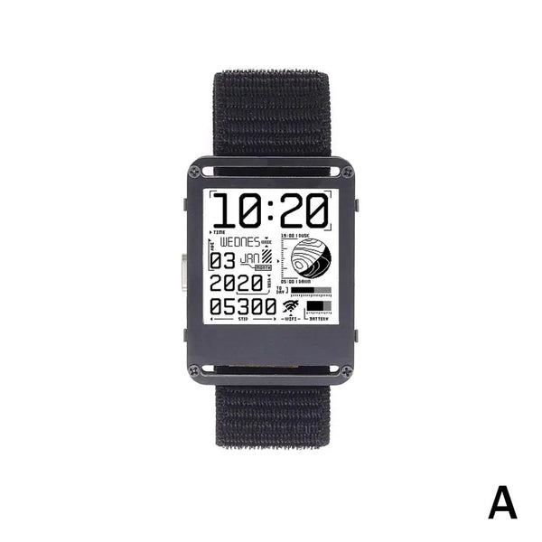 ESP32 Open Source V2.0 Gift E-ink Display Smart Watch Display Screen 200x200 Ultra-low Power Electronic Smart Watch 2025