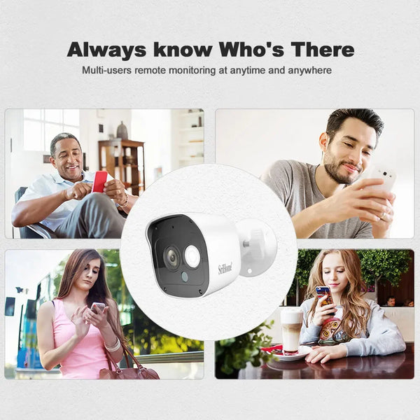 Srihome SH029 Smart 3MP MINI IP camera 3x digital zoom wifi HD camera Outdoor Waterproof Night Vision Mobile Security PTZ Camera