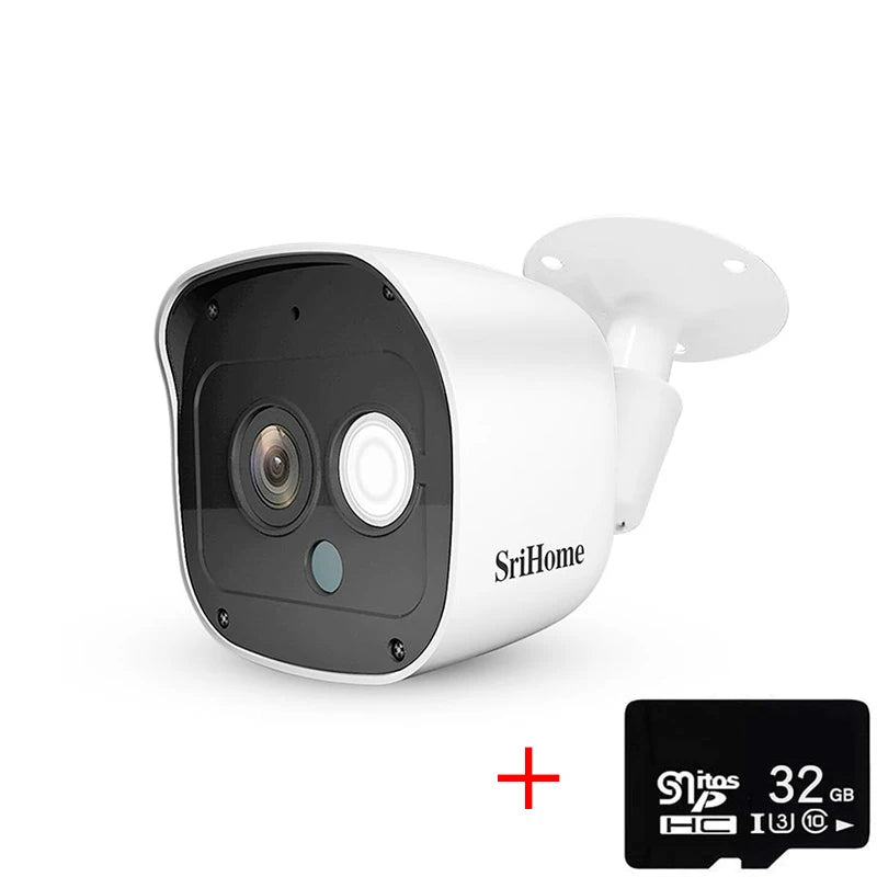 Srihome SH029 Smart 3MP MINI IP camera 3x digital zoom wifi HD camera Outdoor Waterproof Night Vision Mobile Security PTZ Camera