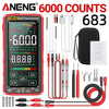 ANENG 683 Smart Multimeter Rechargeable High-end Touch 6000 Counts Multimetro Test Multitester AC/DC Voltage Tester Current Tool