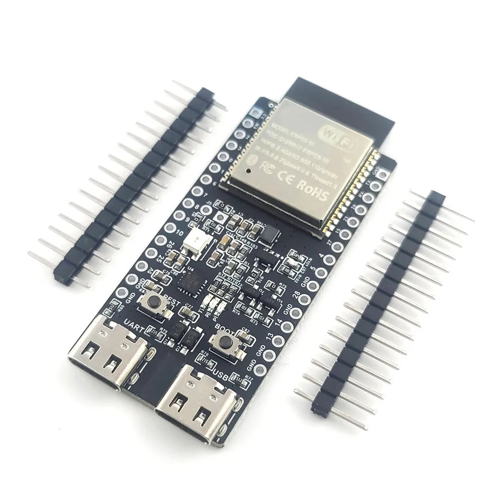 ESP32 C5 Development Board Dual-frequency 2.4G and 5GHz WiFi Module ESP32-C5-DevKitC-1 N4 4MB Flash WIFI6 CH343 32PIN TYPE-C