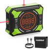 Huepar Digital Angle Gauge AG2L 3-1N-1 Digital Angle Gauge Magnetic with Laser Level Inclinometer for Dec product image