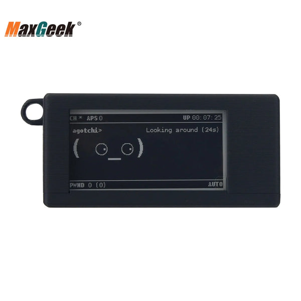 Maxgeek Portable Pwnagotchi AI Cyber Electronic Pet Opensource WiFi Penetration Testing Tool for Geek Enthusiasts