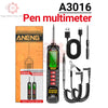 ANENG Digital Car Voltage Tester Pen AC/DC Voltage 600V Smart Non-Contact Auto Ohm Diode Tester Digital Multimeter For Tool