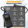 FNIRSI GD-02 Portable Gas Leak Detector 50000PPM Sound & Light Alarm Combustible Natural Methane LPG Leak Detectio Gas Detector