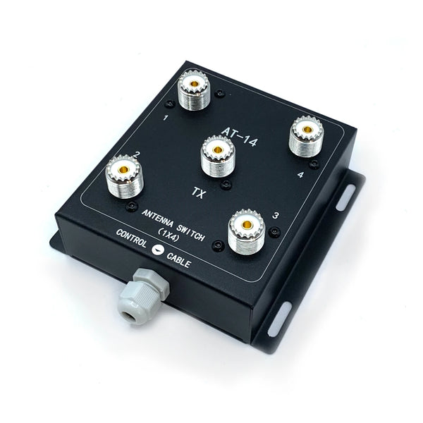 AT-14 4-Way Coax Remote Antenna Switch Convenient Switching 1.8MHz-60MHz 500W PEP Ham Radio detail image 3