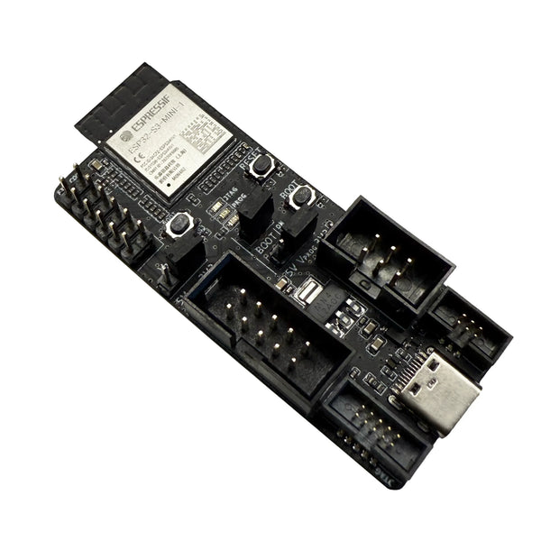 Espressif ESP-Prog-2 Debugger Serial Communication, JTAG In-Circuit Debugging, Firmware Auto Downloader