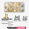 M2 M2.5 M3 M4 M5 Motherboard Standoffs Screws Nuts Kit for DIY Electronic PCB Circuit Hex Pillar Mount Male Female Brass Spacer