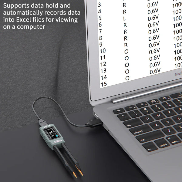 ZOYI ZT-MD2 Intelligent Tweezers Lcr Digital Bridge Tester One Click Measurement Of Resistance Capacitance, And Inductance