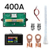 DC7~200V Digital Power Energy Voltmeter Ammeter Bi-Directional Metering Coulometer Battery Tester 9 in 1 Multi-Function Tester