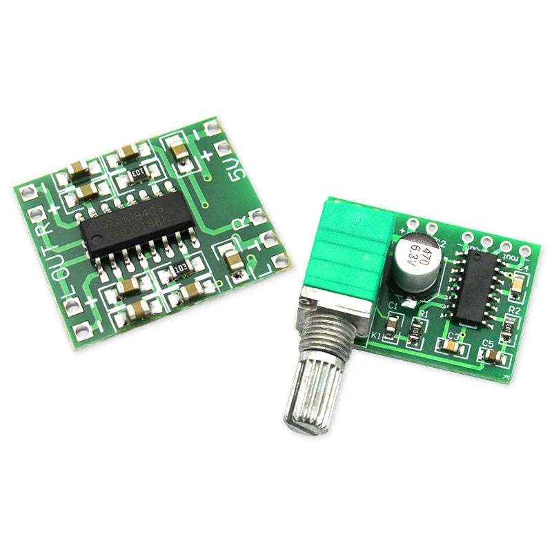 Mini PAM8403 DC 5V Digital Small Power Amplifier Board Modulediy 2.5～5V USB Power Supply 2 * 3W Volume Control with Potentialmet