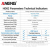 ANENG HD02 Halogen Leak Detector R22/R32/R134a Gas Detector Analyzer Rechargable Refrigerant Gas Air Conditioning Tester Tool