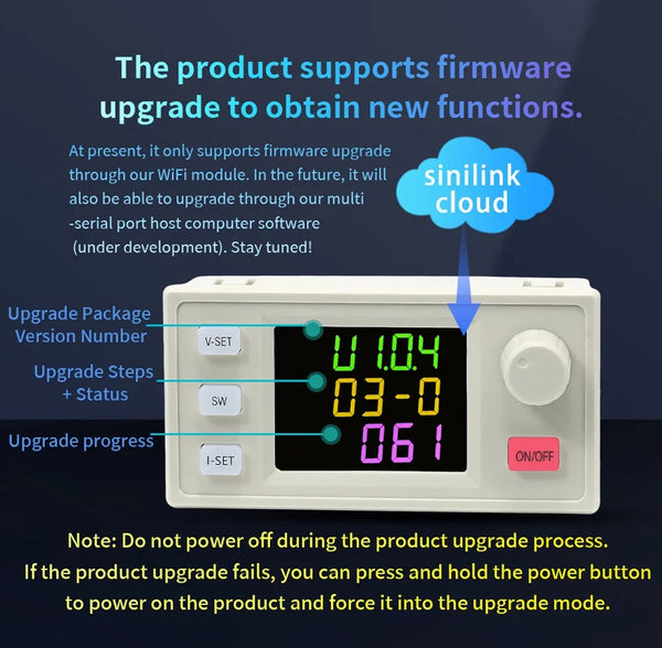 XY7025 70V/25A/1750W CNC Stabilized Voltage Power Supply Buck Converter CC CV Constant Voltage Constant Current Step-Down Module