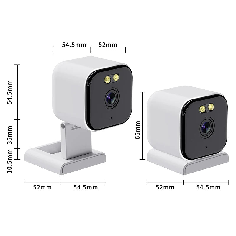 TUYA Magnetic 4MP Tuya Camera Wireless Mini Night Vision Wifi Baby Monitor Cam Outdoor Wateproof CCTV Video Surveillance Camera