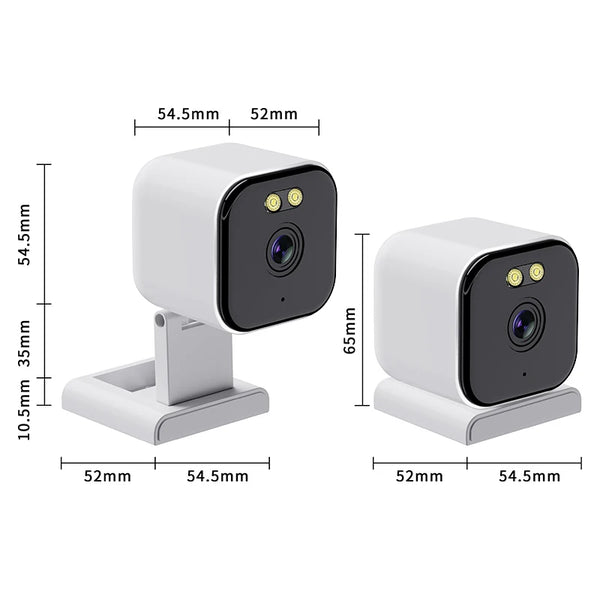 TUYA Magnetic 4MP Tuya Camera Wireless Mini Night Vision Wifi Baby Monitor Cam Outdoor Wateproof CCTV Video Surveillance Camera