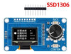 0.96/1.3-inch OLED Display Module With Button EC11 Rotary Encoder IIC Interface LCD Screen