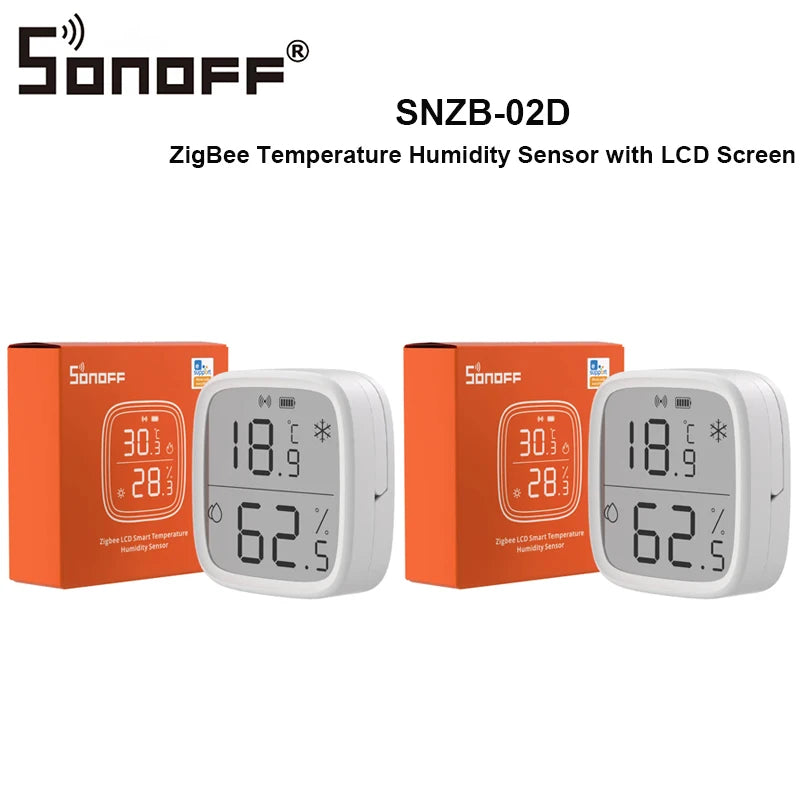SONOFF SNZB 02D Zigbee Temperature Humidity Sensor with 2.5