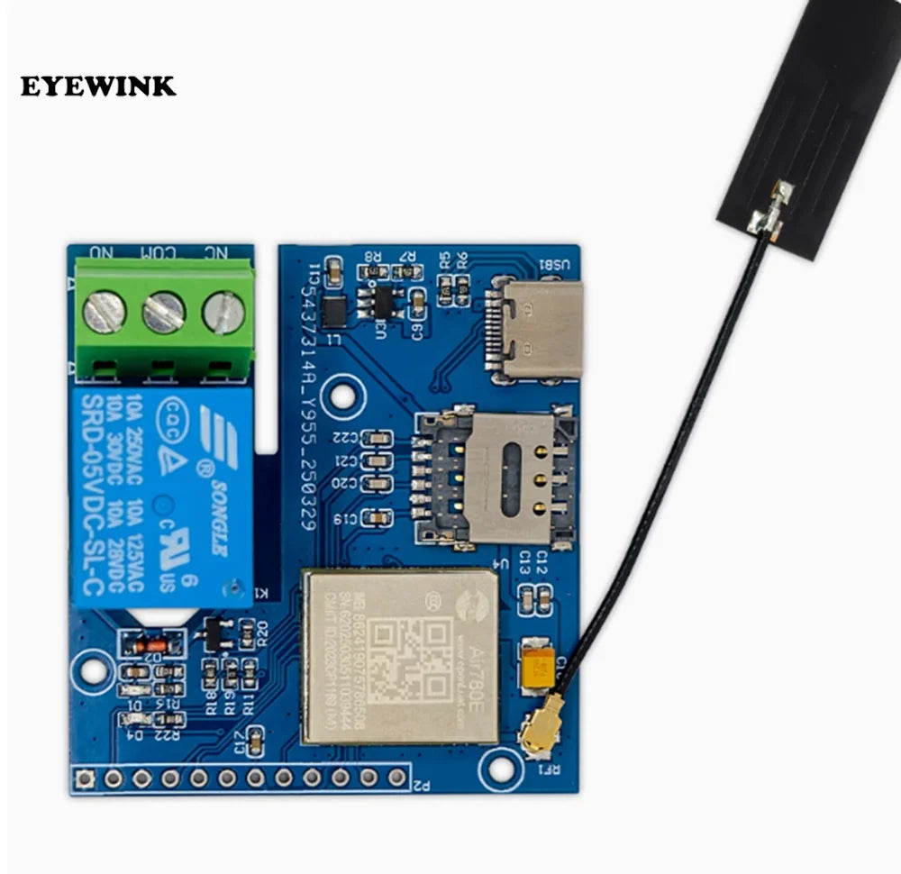 IoT 4G network single relay AIR780E module product image