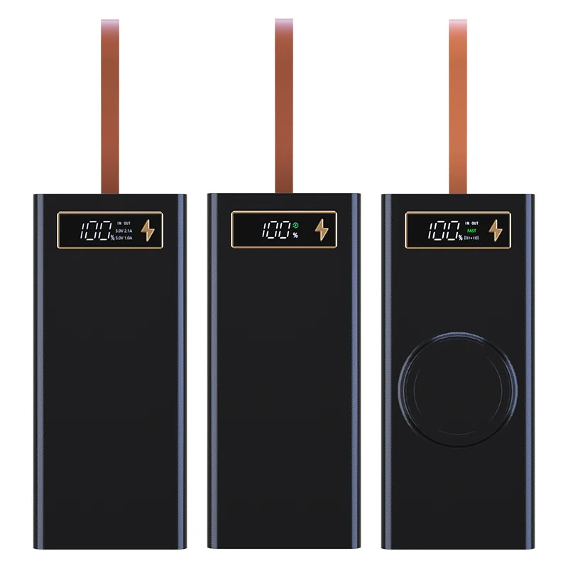 40*18650 DIY Power Bank Case Batteries Power Box Regular/PD Camping light Version Power Bank Shell  Batteries Power Shell