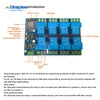 ESP8266 ESP-12F Development Board 8 Channels DC 7-28/5V 30A WiFi Relay Module for DIY Smart detail image 3