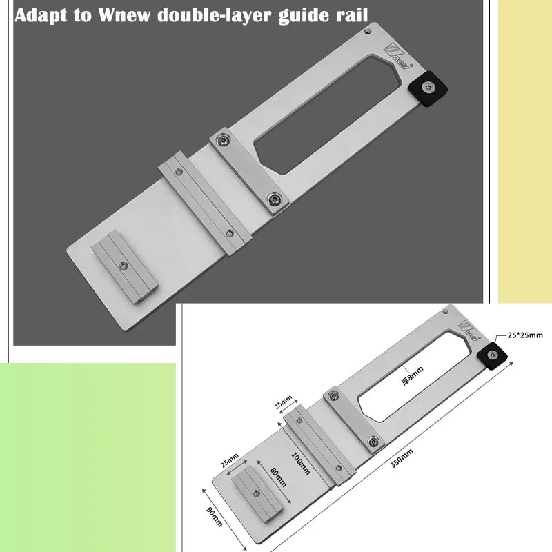 Right  Angle Guide Rail Clamp Square Cutting Electric Circular Saw Track Auxiliary Tool for Festo/Makita Wnew Guide Rail System