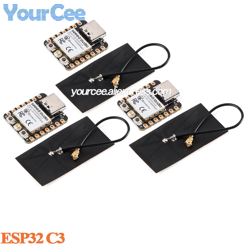 10pcs/1pc ESP32 Seeed Studio XIAO ESP32C6 WiFi 6+Bluetooth-compatible Ble 5 Zigbee Matter Wireless Development Board esp32C3