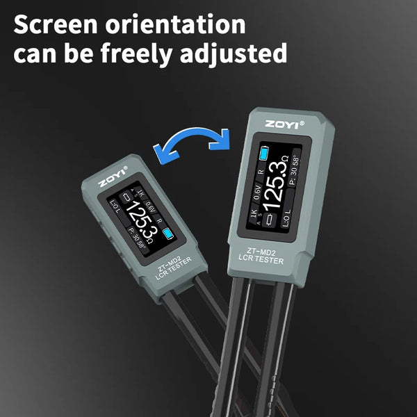 ZOYI ZT-MD2 Intelligent Tweezers Lcr Digital Bridge Tester One Click Measurement Of Resistance Capacitance, And Inductance