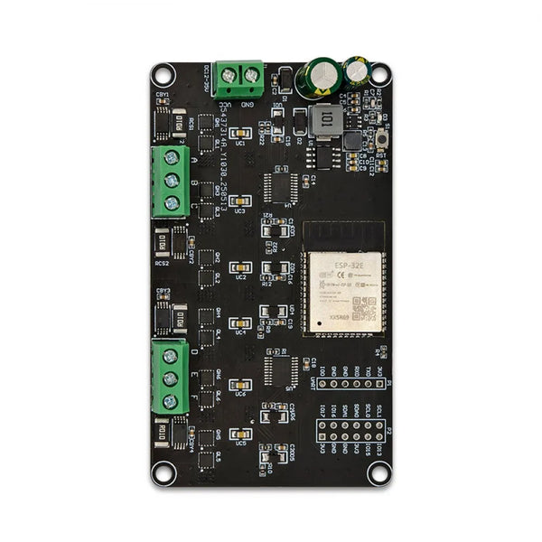 ESP32 Simple FOC Dual-way Brushless Motor Drive Board Onboard ESP32-WROOM-32E Module DC12V Brushless Motor Control Module
