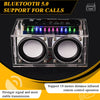 Kit altoparlante Bluetooth fai da te con radio FM 87,5-108 MHz Progetto di saldatura fai da te Kit di elettronica per esercitazioni di saldatura Assemblaggio con chiavetta USB e supporto TF