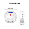 Tuya WiFi Smart Carbon Monoxide Detector Alarm 85dB Sound Warning LCD Digital Display Home Indoor Real-Time CO Monitor Poisoning