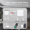 Zigbee 3.0 Wireless Smart Scene Switch Push Button 4 Gang 12 Modes Home Automation Scenario Controller Works With Tuya Devices