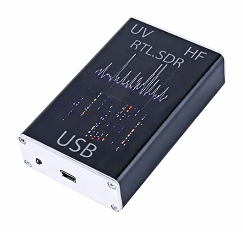B50C SDR Receiver 100Khz-1.7Ghz Full Band UV RTL-SDR USB Receiver Short Wave Broadband detail image 2
