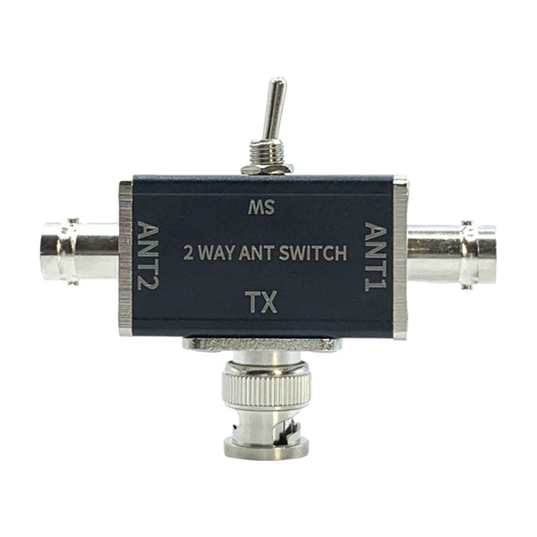 2 Way CB/HAM Antenna Coax Switches 1 Input & 2 Outputs 100W 0-50MHz Manual Coaxial Antenna Switches Antenna Switches