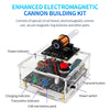DIY High-Voltage Electromagnetic Cannon Electronic Kit DC3V Enhanced Edition Circuit Board Soldering Practice Kit