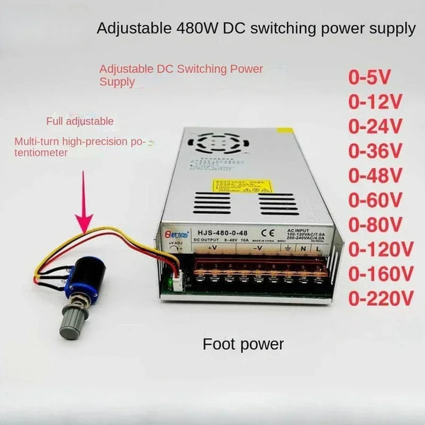 Manufacturer direct sales dual digital display 440W480W switch power supply detail image 5