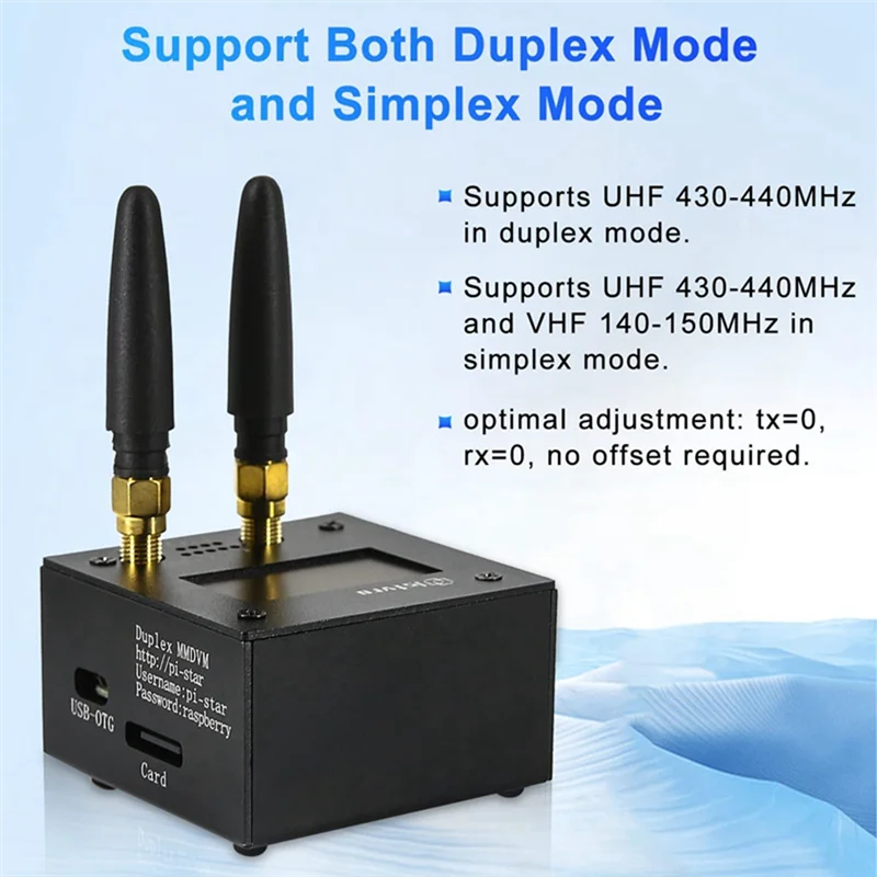 New!!For Raspberry Pi Orange Pi Duplex Hotspot Raspberry Pi Mmdvm Duplex Hotspot Multi-Function Duplex Hotspot Board