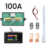 DC7~200V Digital Power Energy Voltmeter Ammeter Bi-Directional Metering Coulometer Battery Tester 9 in 1 Multi-Function Tester