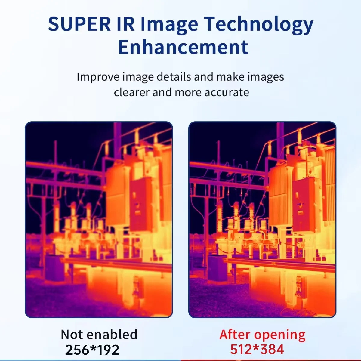 TOOLTOP ET693C Infrared & 1080P Visible Camera 2in1 Thermal Camera 256*192 Handheld Thermal Imager 512x384 SUPER IR Thermography
