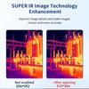 TOOLTOP ET693C Infrared & 1080P Visible Camera 2in1 Thermal Camera 256*192 Handheld Thermal Imager 512x384 SUPER IR Thermography