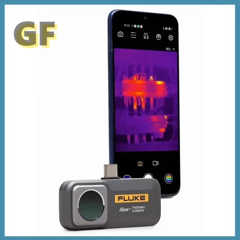 Câmera térmica para celular Isee TC01A / TC01B Câmera térmica com imagem infravermelha Visão noturna de alta definição