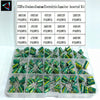 225Pcs/Box Capacitor Kit DIP Aluminum Electrolytic Capacitors Set 15Values 16V-50V 1uF-470uF Assorted Kit Storage Low