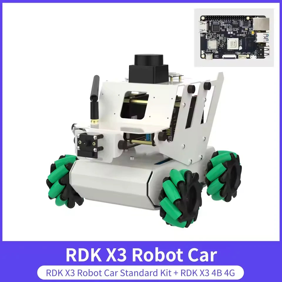 Yahboom RDK ROS2 Robot Programmable Smart Car Kit with Mecanum Wheel Depth Camera Lidar Support Python Programming APP Control
