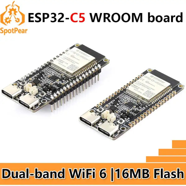 ESP32-C5 WROOM N16R4 Board Dual Band WIFI Bluetooth Thread 16MB Flash 4MB PSRAM Development Board