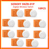 SONOFF SNZB-01P Zigbee Wireless Switch Custom Button Action Trigger Alexa Routines Emergency Button Smart Home Automation Module